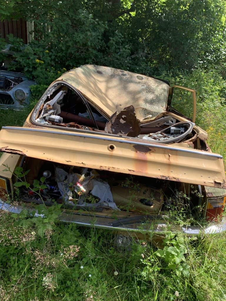 Hur vet man att en bil i Mölndal är skrotad och avregistrerad